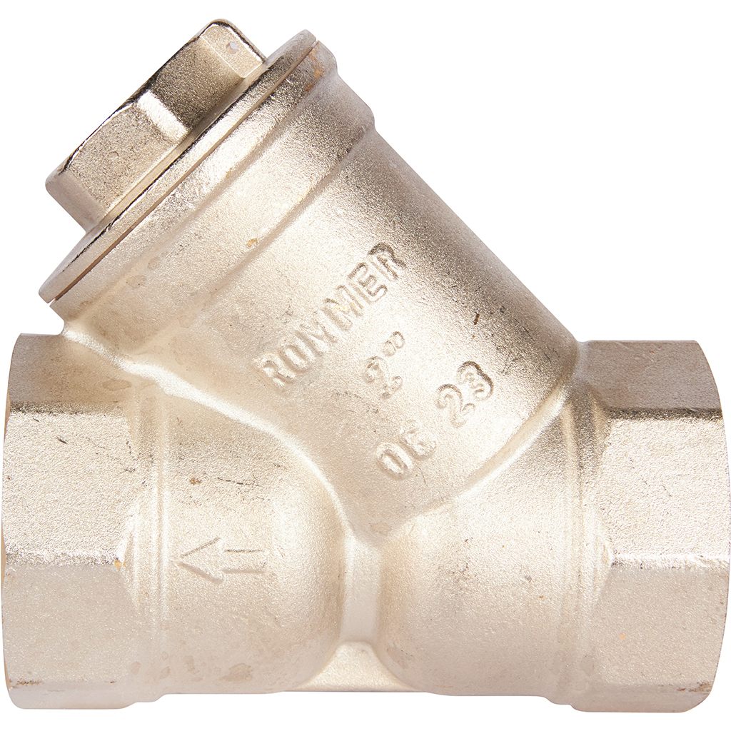 Фильтр грубой очистки косой ROMMER 2 500 мкр, RFW-0001-000050