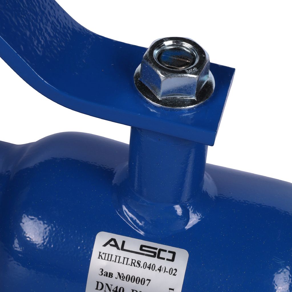 Кран шаровой ALSO КШП RS Ду40 Ру 4,0 МПа из Ст.09Г2С (L-260), КШ.П.RS.040.40-02