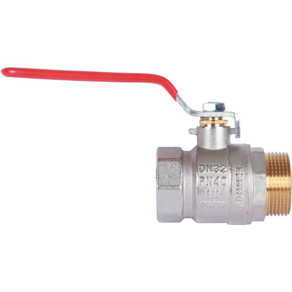 Кран шаровой ROMMER 1 1/4 ВН/НР, ручка рычаг, RBV-0002-0210332