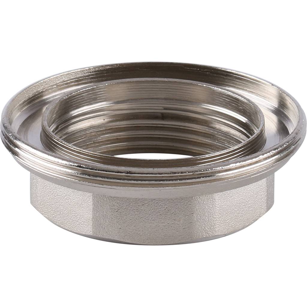 Муфта разъемная Kalde с внутренней резьбой 40х1 1/4 для полипропиленовых труб под сварку (цвет белый), 3252-tuf-401a00