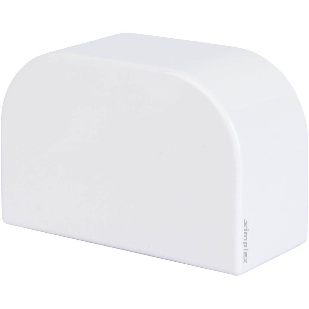 Панель декоративная для узлов нижнего подключения Meibes (SX 10012. SX 10016), белая, F10094