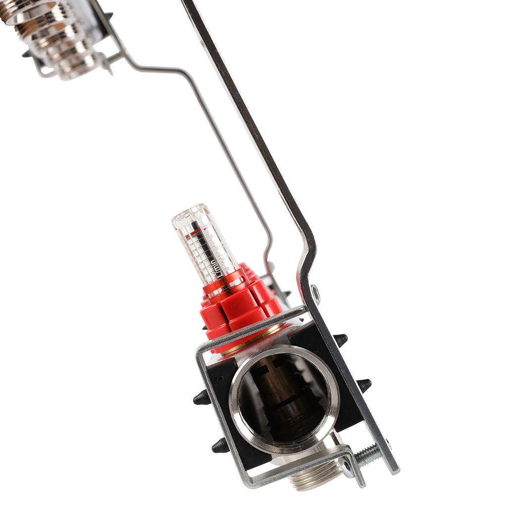 Коллектор из нержавеющей стали с расходомерами ROMMER 6 выходов, RMS-1200-000006