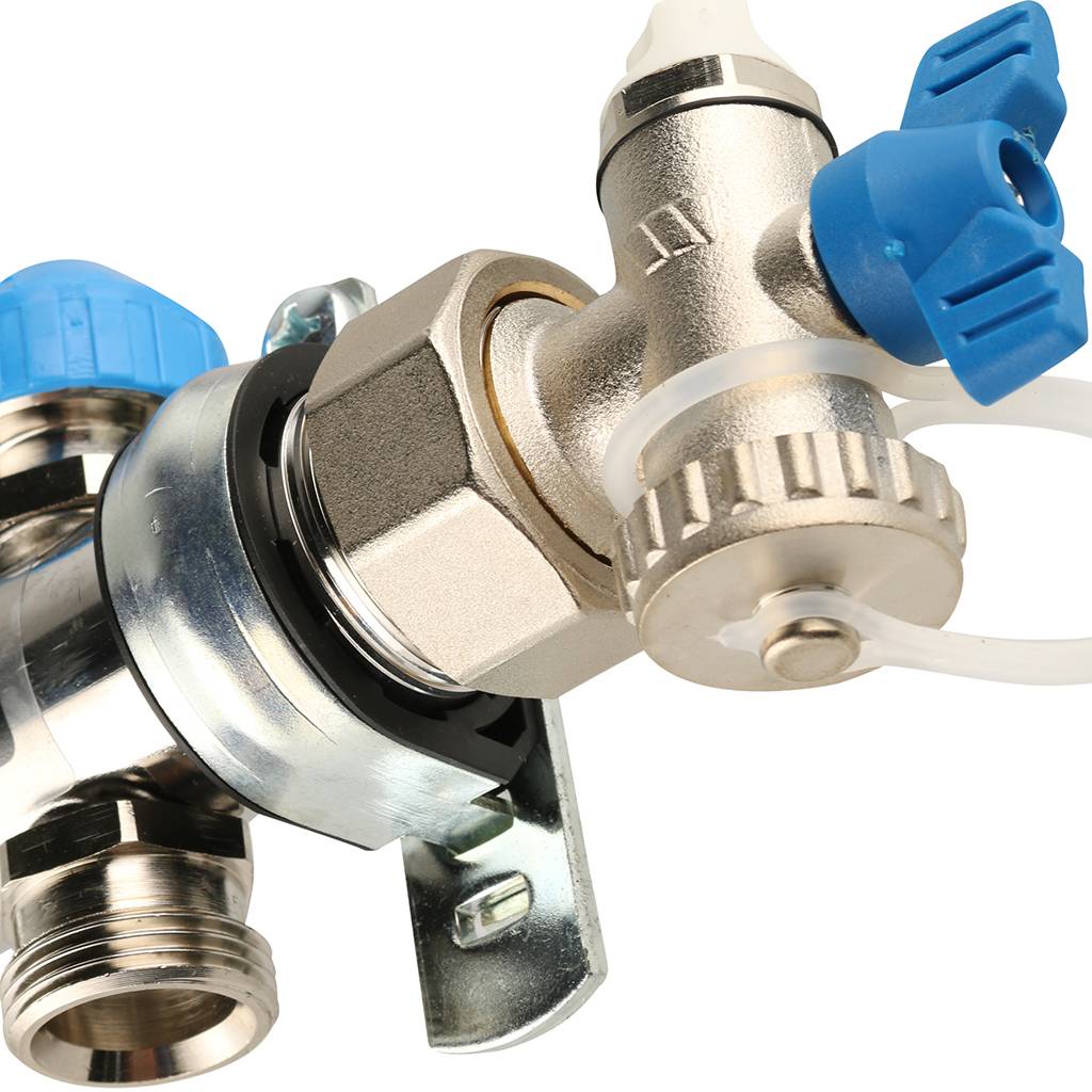 Распределительный коллектор РЕХАУ HKV-D на 2 контура (нерж .сталь), 12080211002