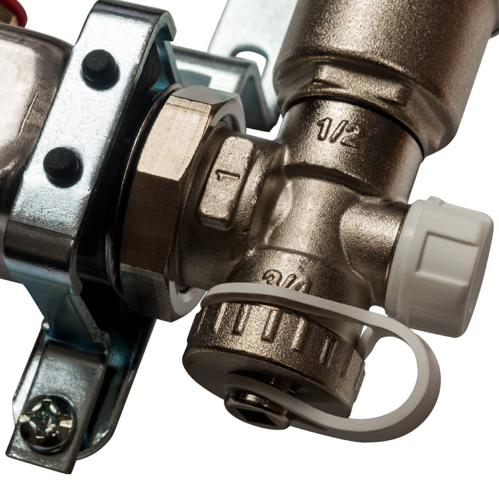 Коллектор из нержавеющей стали в сборе без расходомеров STOUT 10 выходов