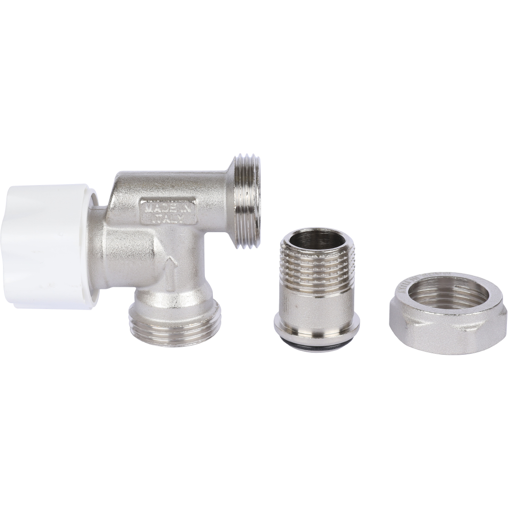 Радиаторный вентиль LUXOR под термостатическую головку с защитным колпачком M320/A, 13102721