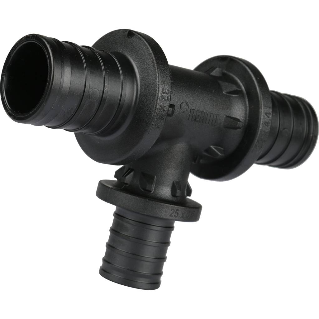 Тройник РЕХАУ RAUTITAN с уменьшенным боковым проходом 32-25-32 PX, 11600661001