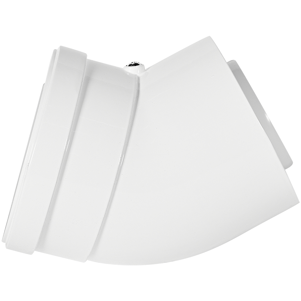 Отвод 45° конденсационный коаксиальный ROMMER D80(п-м)/125(п-м), RCA-8012-000045