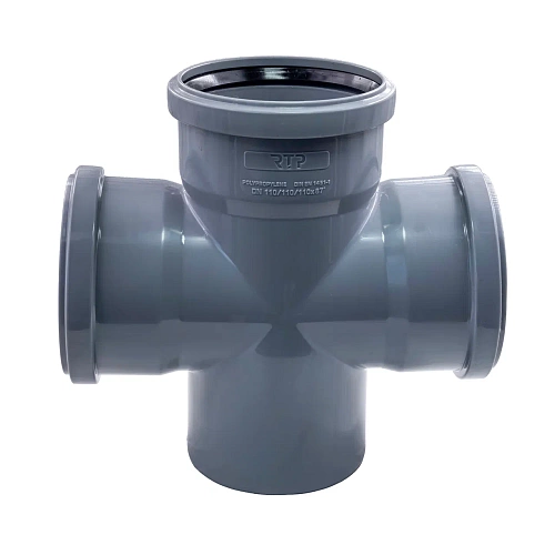 Крестовина одноплоскостная ВК ПП 110/110/110х87, серый,РТП