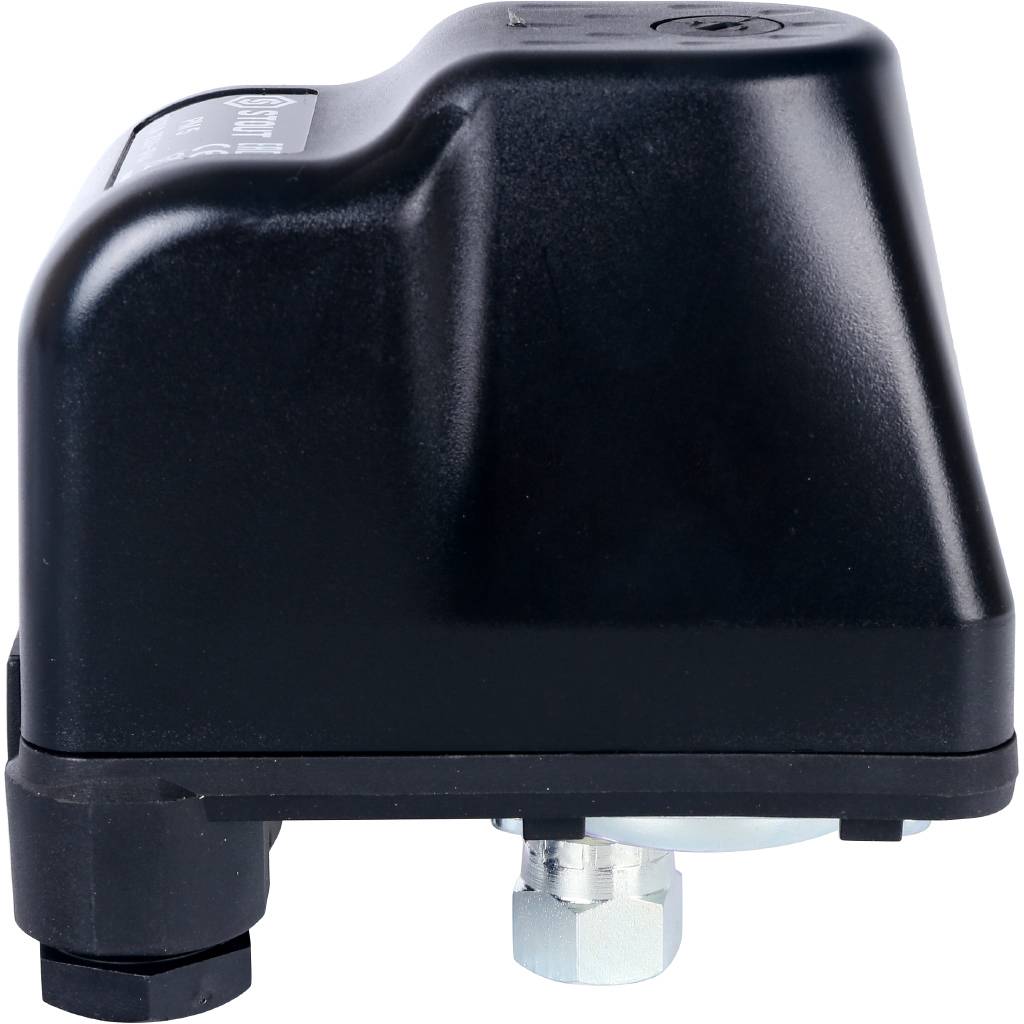 Реле давления для водоснабжения STOUT PM5G, 1-5 бар,1/4 ,с накидной гайкой