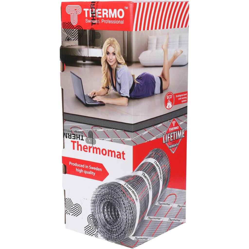 Термомат THERMO 12 м.кв (комплект без регулятора), TVK-130-12
