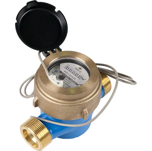 Домовой мокроходный одноструйный счетчик Decast холодной воды ВКМ-32 ДГ2, 71-32-03