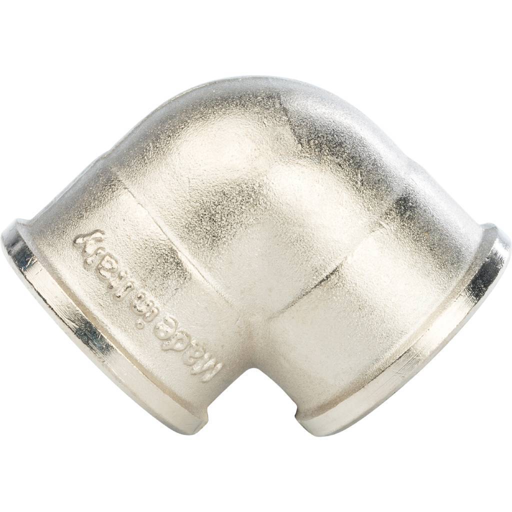 Угольник STOUT ВВ никелированный 1, SFT-0014-000001