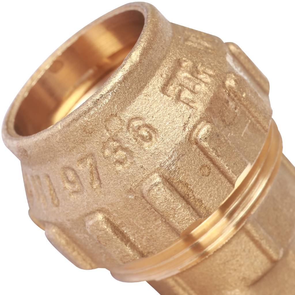 Тройник TIEMME с наружной резьбой 25х3/4х25 для труб ПНД винтовой, 3400069