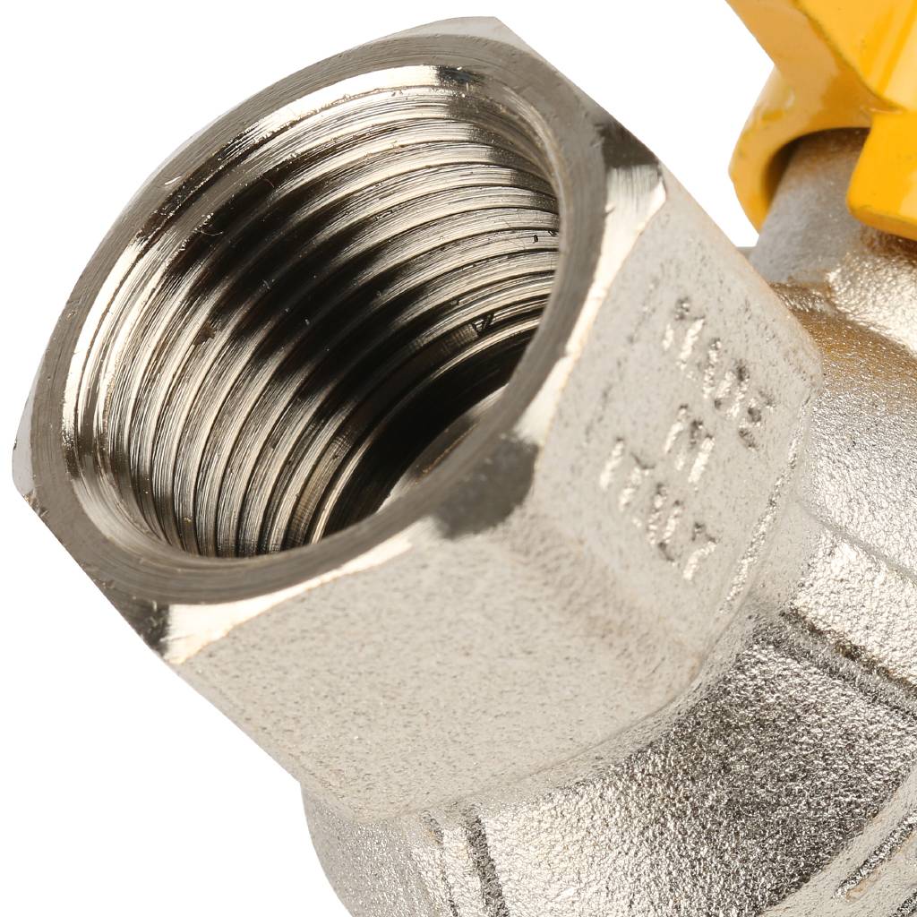 Кран шаровый Itap BERLIN 073 3/4 муфта/резьба для газа полнопроходной (бабочка), 26084Y