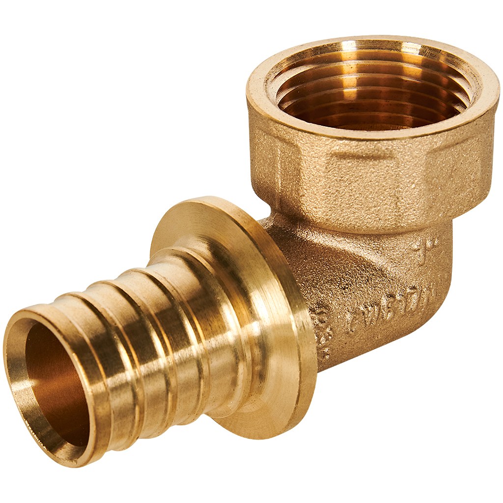 Угольник-переходник с внутренней резьбой ROMMER 32xG 1 для труб из сшитого полиэтилена аксиальный, RFA-0006-003210