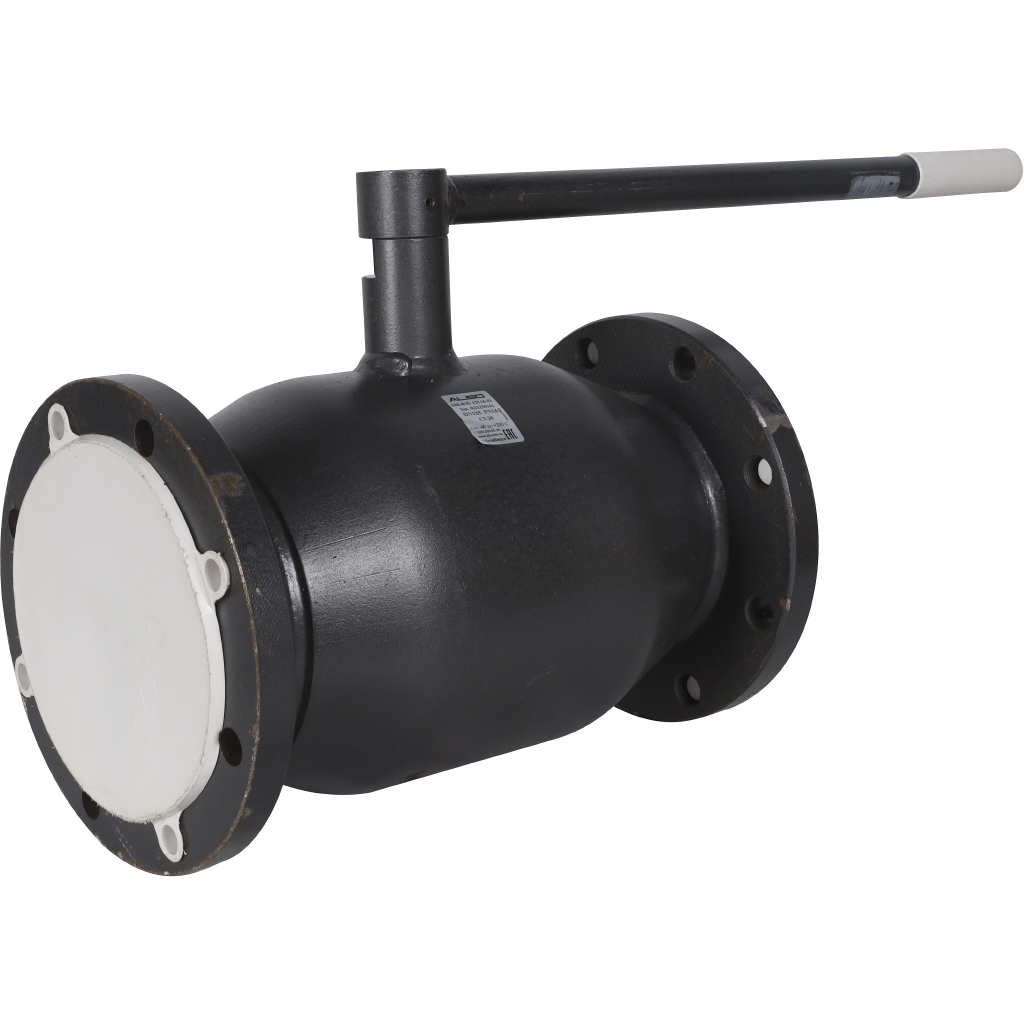 Кран шаровой ALSO КШФП Ду125 Ру1,6 МПа из Ст.20 полнопроходной, КШ.Ф.П.125.16-01