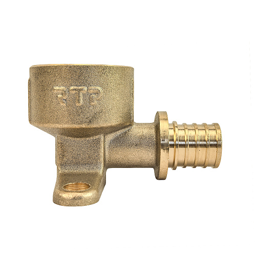 Водорозетка аксиальная, латунь, внутренняя резьба,16х3/4, желтый, RTP