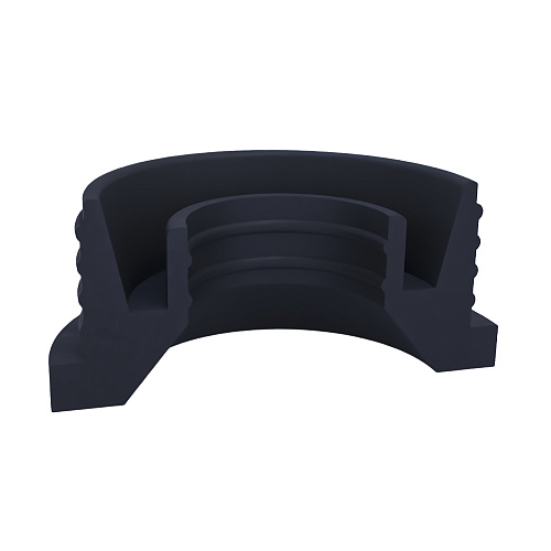 Манжета переходная ВК резина 25/50, индивидуальная упаковка, черный