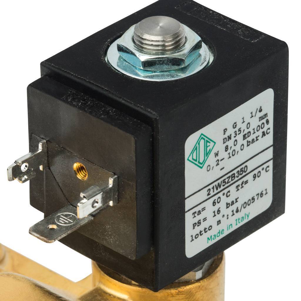 Соленоидный клапан Watts 850Т (850T114W220NA) для систем водоснабжения 1.1/4 230V Н.О., 10023638