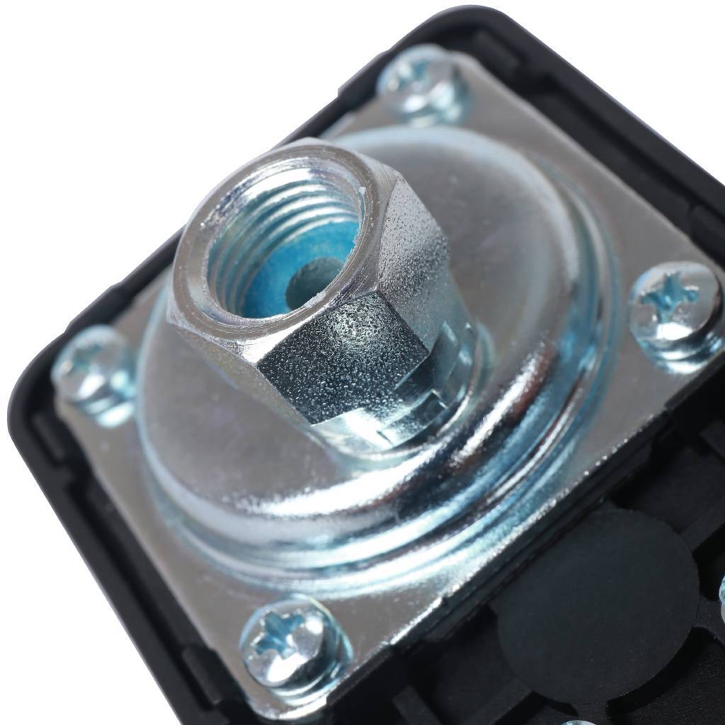 Реле давления для водоснабжения STOUT PM12G, 3-12 бар, 1/4, с накидной гайкой