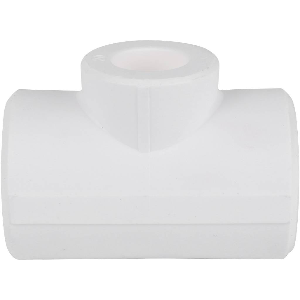 Тройник переходной Kalde 32х20х32 для полипропиленовых труб под сварку (цвет белый), R.3212-tio-322032
