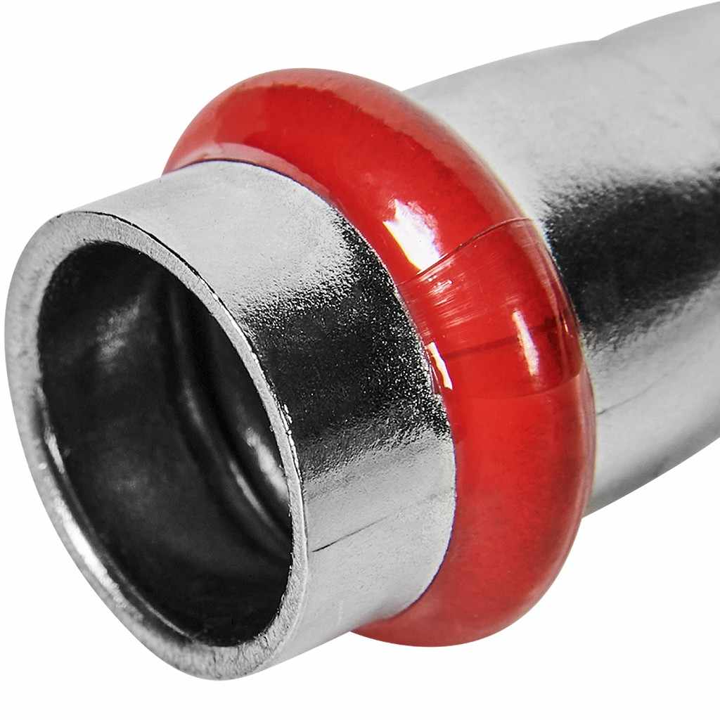 Угольник ROMMER однораструбный 45° ВПр-НПр, 15, из нержавеющей стали прессовой, RSS-1004-000015