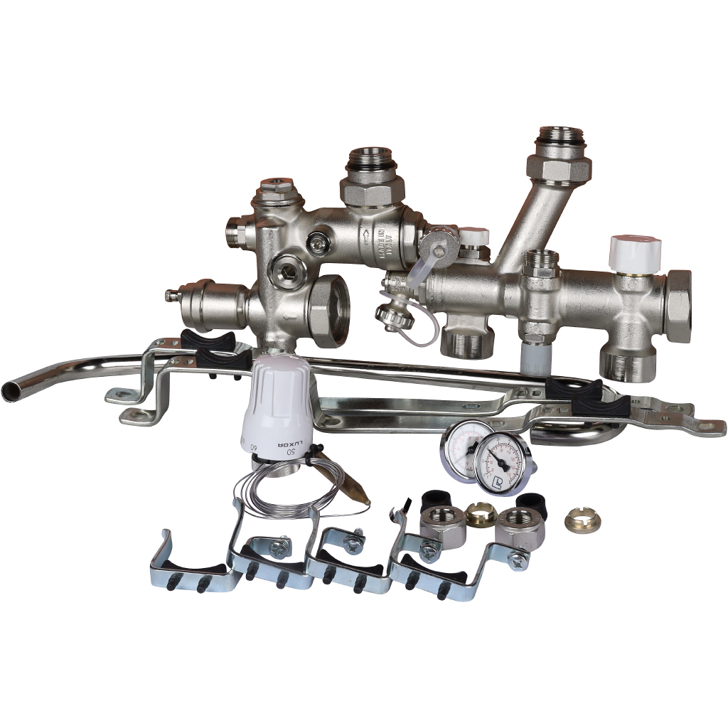 Регулировочная группа LUXOR с соединением для насоса GM 1192 (180 мм.), 72000056