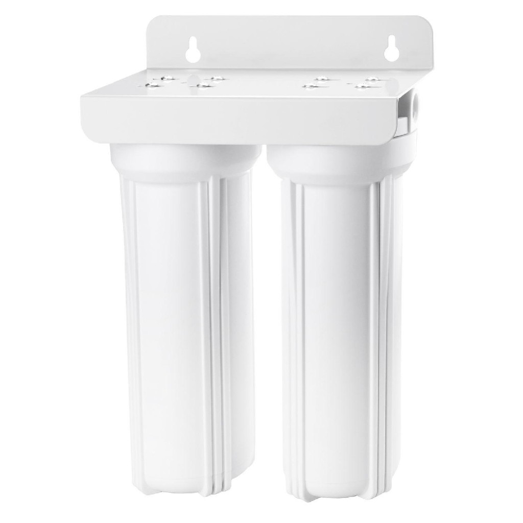 Корпус магистральный Гейзер С26 двойной 10SL 1/2 белый, 50796