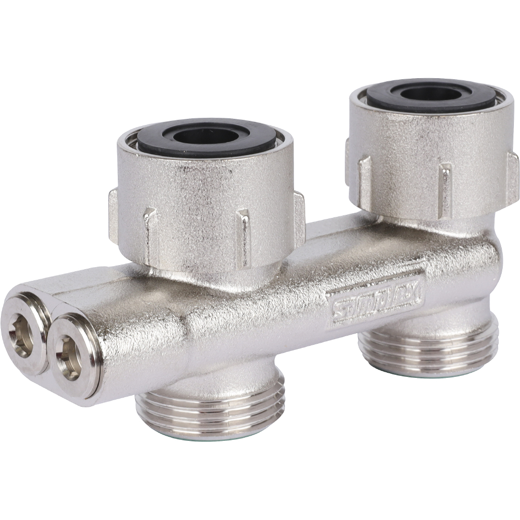 Перекрестный узел подключения Meibes Тип D2/50 прямой, 3/4 BPx3/4 HP 5/25, F10078