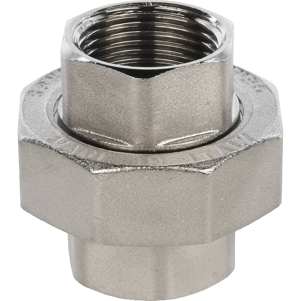 Разъемное соединение STOUT американка ВВ никелированное 3/4, SFT-0034-000034