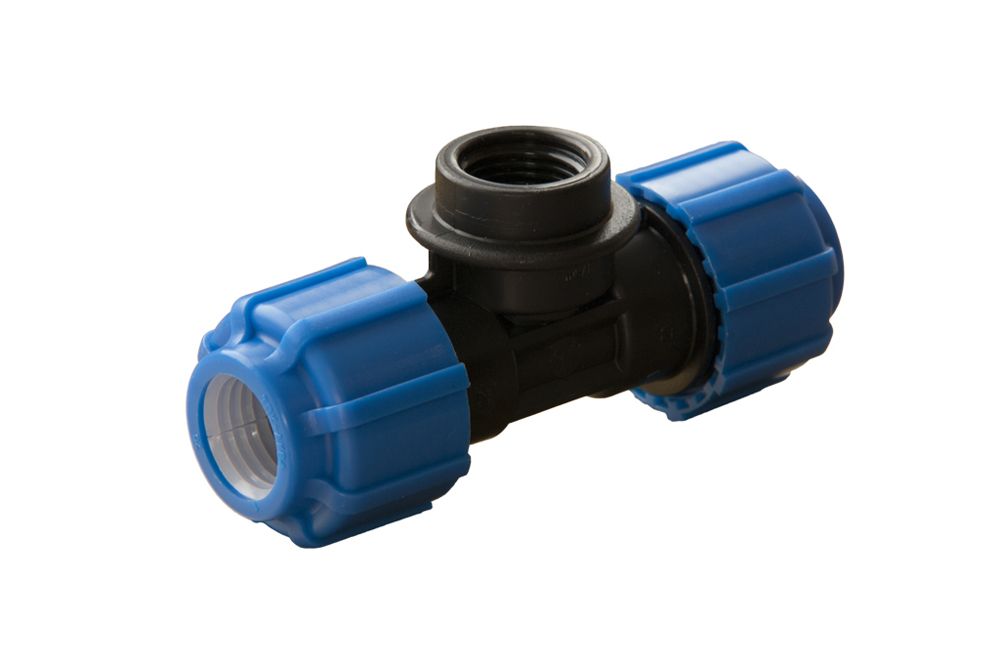 52411440 Политэк Тройник ПНД с внутренней резьбой 40х1 1/4х40 ТПК-АКВА