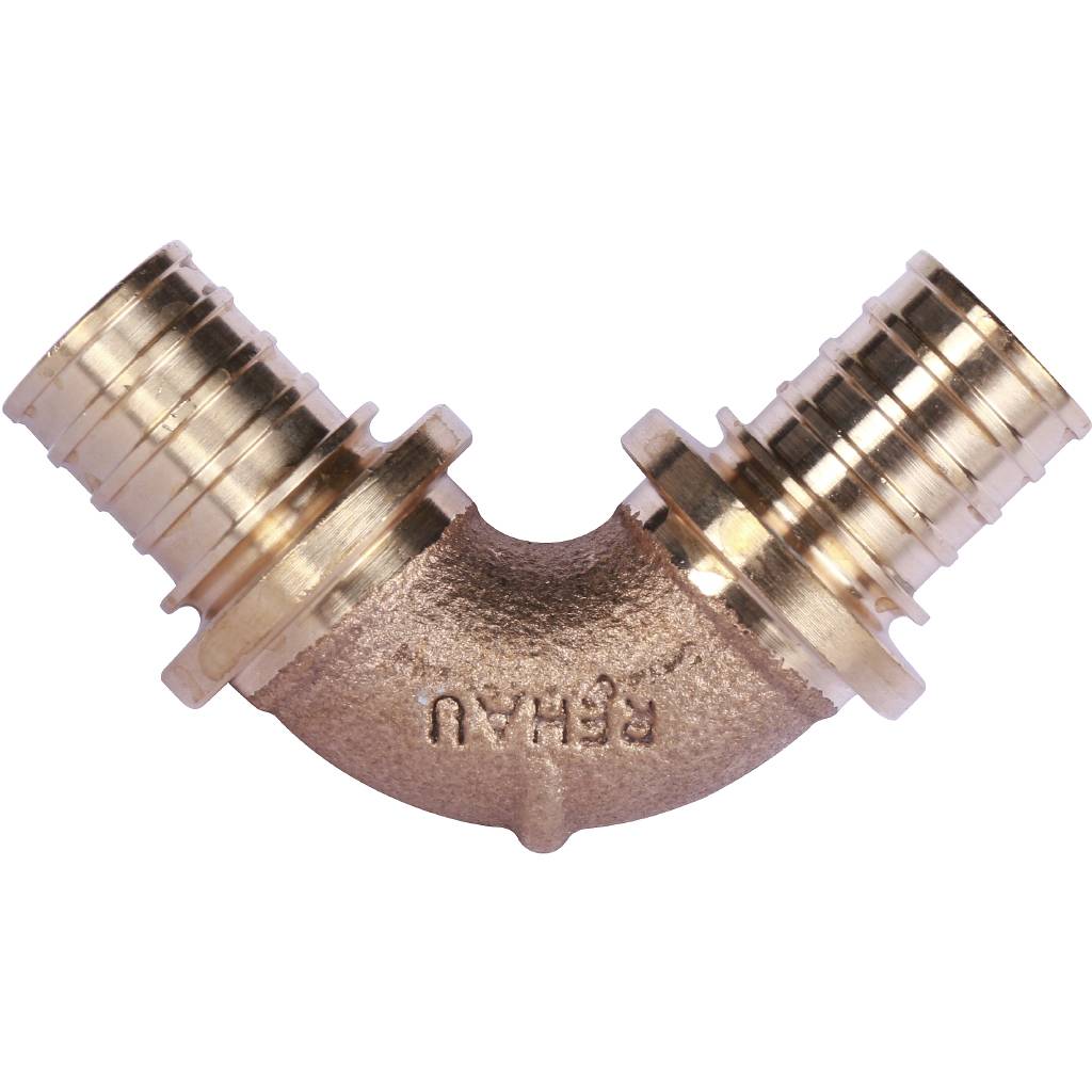 Угольник РЕХАУ RAUTITAN 90° 20 RX для труб из сшитого полиэтилена аксиальный