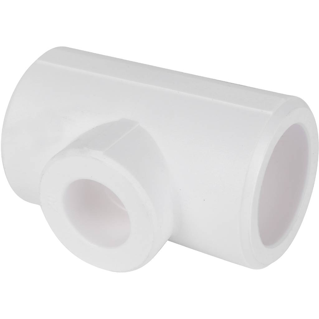 Тройник переходной Kalde 32х20х32 для полипропиленовых труб под сварку (цвет белый), R.3212-tio-322032