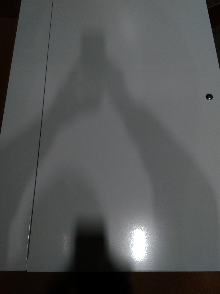 Уцененный товар (замят угол): Шкаф распределительный встроенный STOUT 11-12 выходов (ШРВ-4) 670х125х896