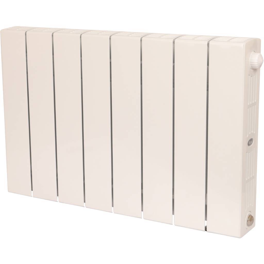 Радиатор биметаллический RIFAR SUPReMO VENTIL 350 SVR 8 секций нижнее правое подключение (белый RAL 9016), 4RS35.VR-8
