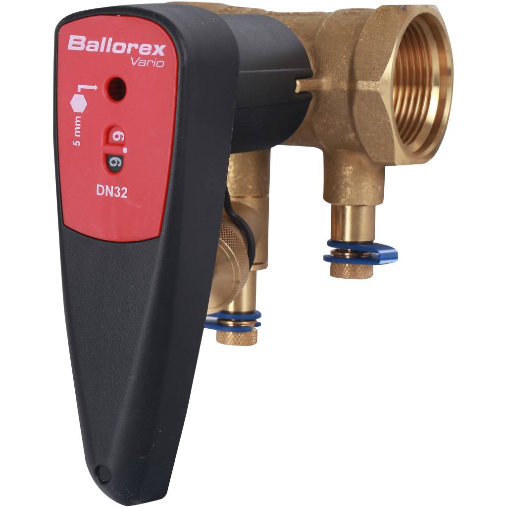 Клапан балансировочный БРОЕН V  DN 032S PN 25 ручной стандартной пропускной способности с дренажем, 592468