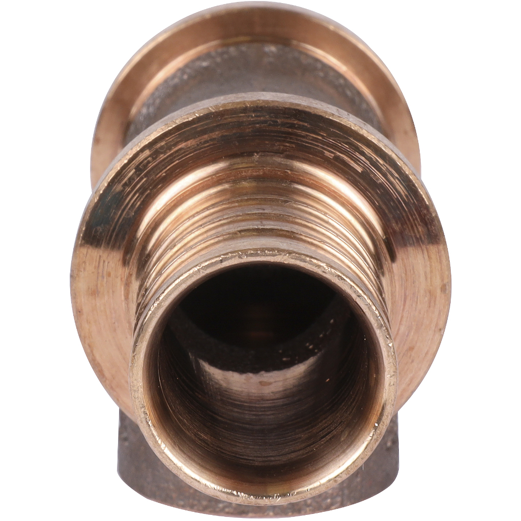 Тройник РЕХАУ RAUTITAN с внутр. резьбой на боков. проходе 32-Rp 3/4-32 RX+ для труб из сшитого полиэтилена аксиальный, 14562971001