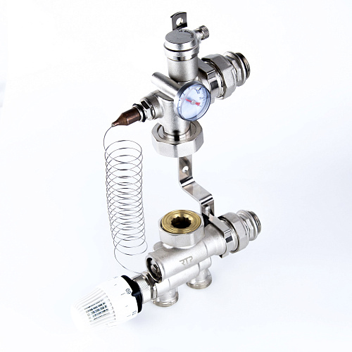 Насосно-смесительный узел для коллектора (без насоса) 1х1 1/2, RTP