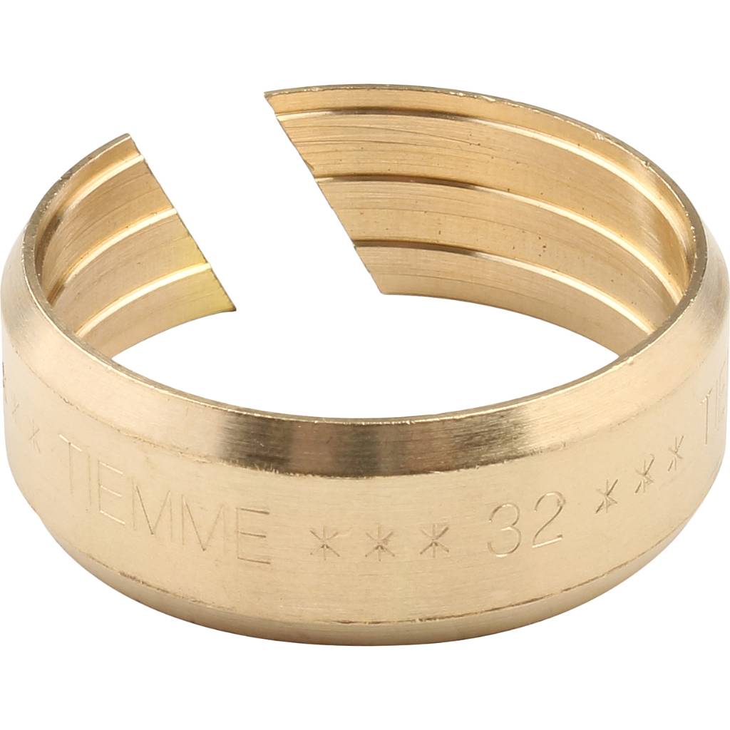 Угольник TIEMME с наружной резьбой (32х3.0х1) для металлопластиковых труб винтовой, 1600067