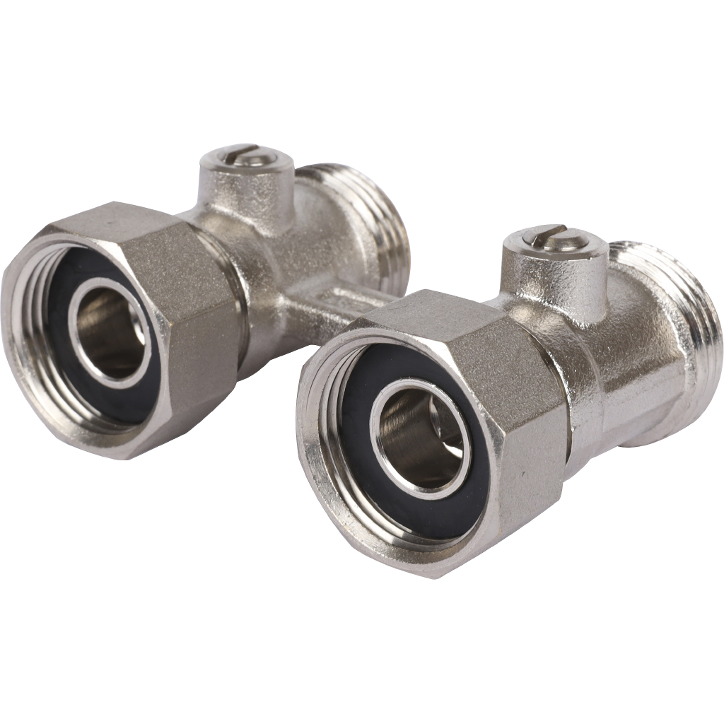 Узлы нижнего подключения для радиаторов Meibes Standart line Тип D2/50 прямой, 3/4 BPx3/4 HP 5/25, F10015