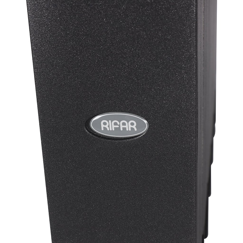 Радиатор биметаллический RIFAR SUPReMO 350 6 секций боковое подключение (цвет: Антрацит), 4RS35-6-AN