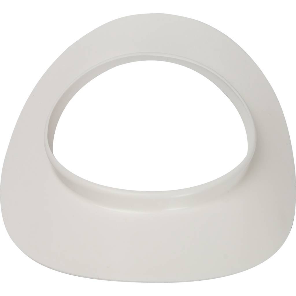 *SCA-8610-010854 STOUT Элемент дымохода конденсац. участок для прохода через стену с манжетами и оголовком  854 мм DN60/100 м/п PP-FE, SCA-8610-010854