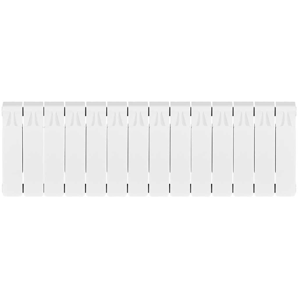 Радиатор биметаллический RIFAR MONOLIT 300 14 секций боковое подключение (белый RAL 9016), 3RM30-14