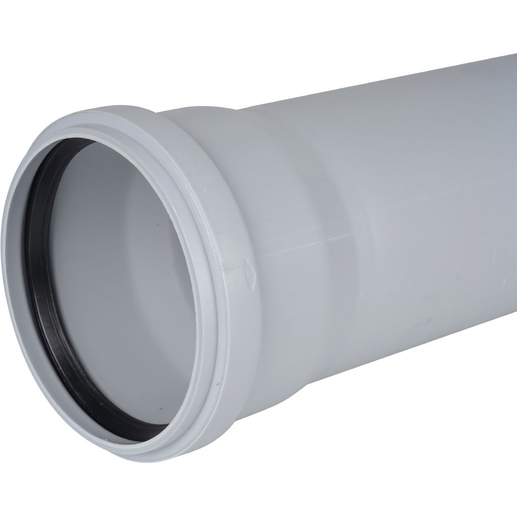 Труба Sinikon ПП D 110 L 1000 S 3,4 Rain Flow