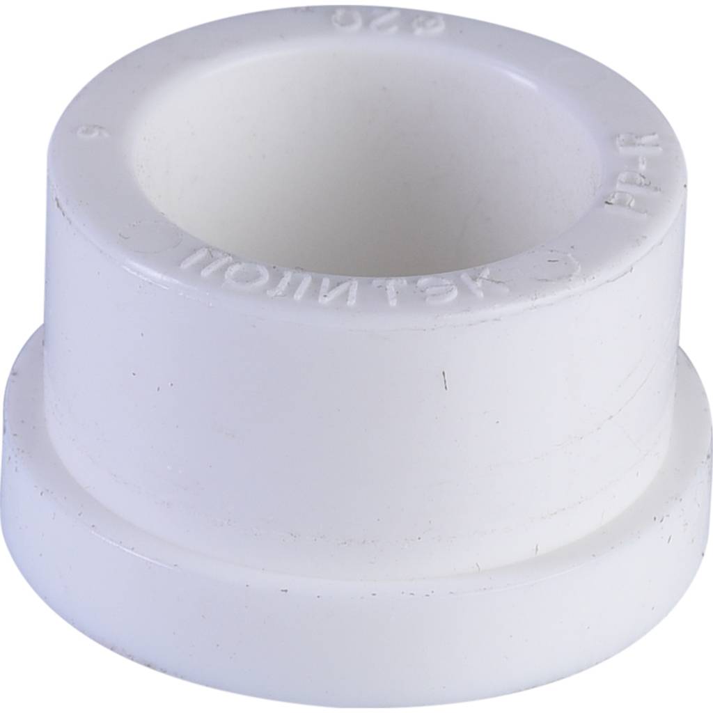 Муфта разъемная с наружной резьбой Политэк 20х1 для полипропиленовых труб под сварку (цвет белый)