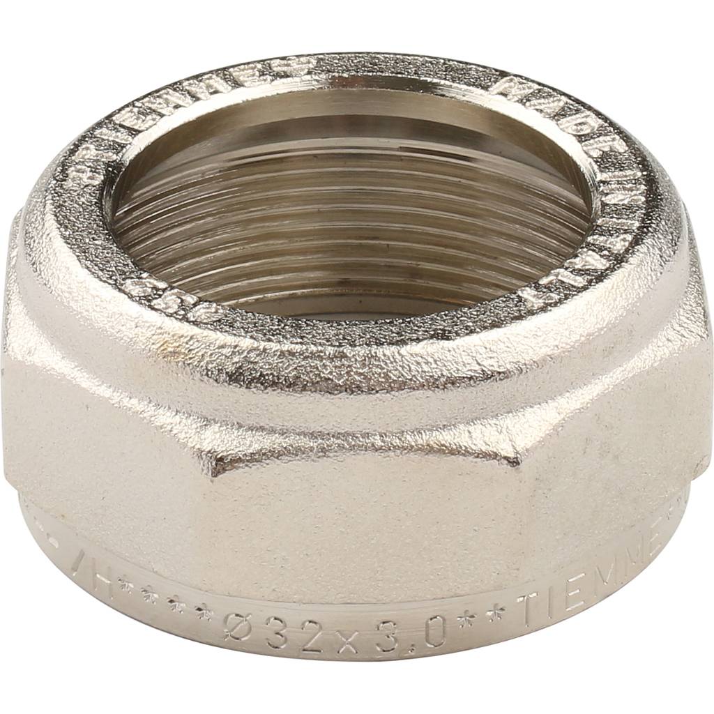 Угольник TIEMME с наружной резьбой (32х3.0х1) для металлопластиковых труб винтовой, 1600067