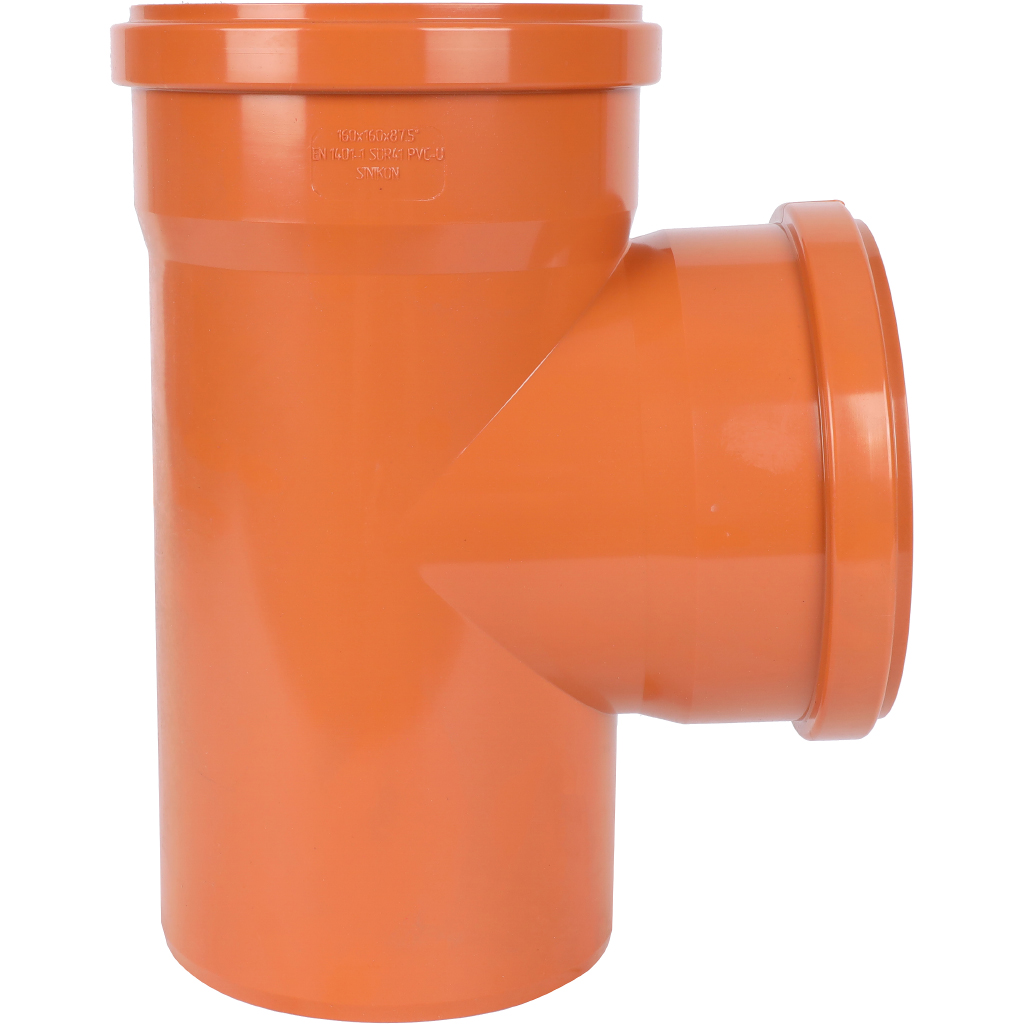 Тройник Sinikon D160x160x87° для наружной канализации, 21350.R.B