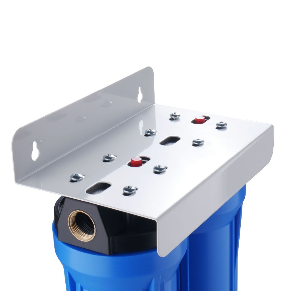 Корпус магистральный Гейзер С25 двойной 20SL 3/4 синий, 50788