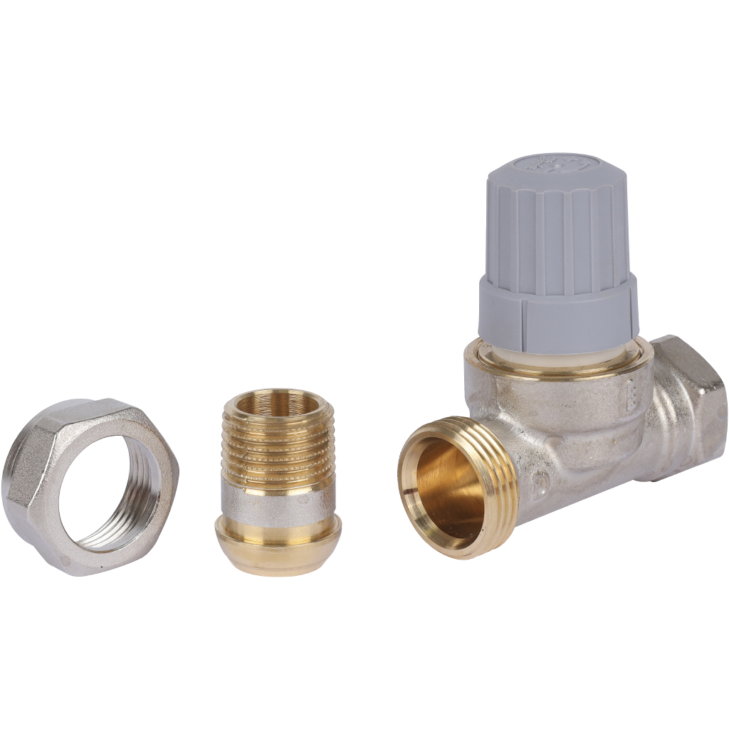 Клапан прямой Danfoss RA-G для однотр. насосной и двухтр.систем отопления Д 15 мм, 013G1675(013G7024)