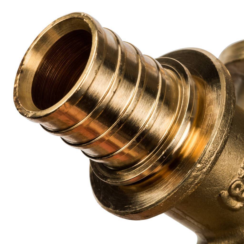 Тройник переходной STOUT 25x20x25 для труб из сшитого полиэтилена аксиальный, SFA-0014-252025